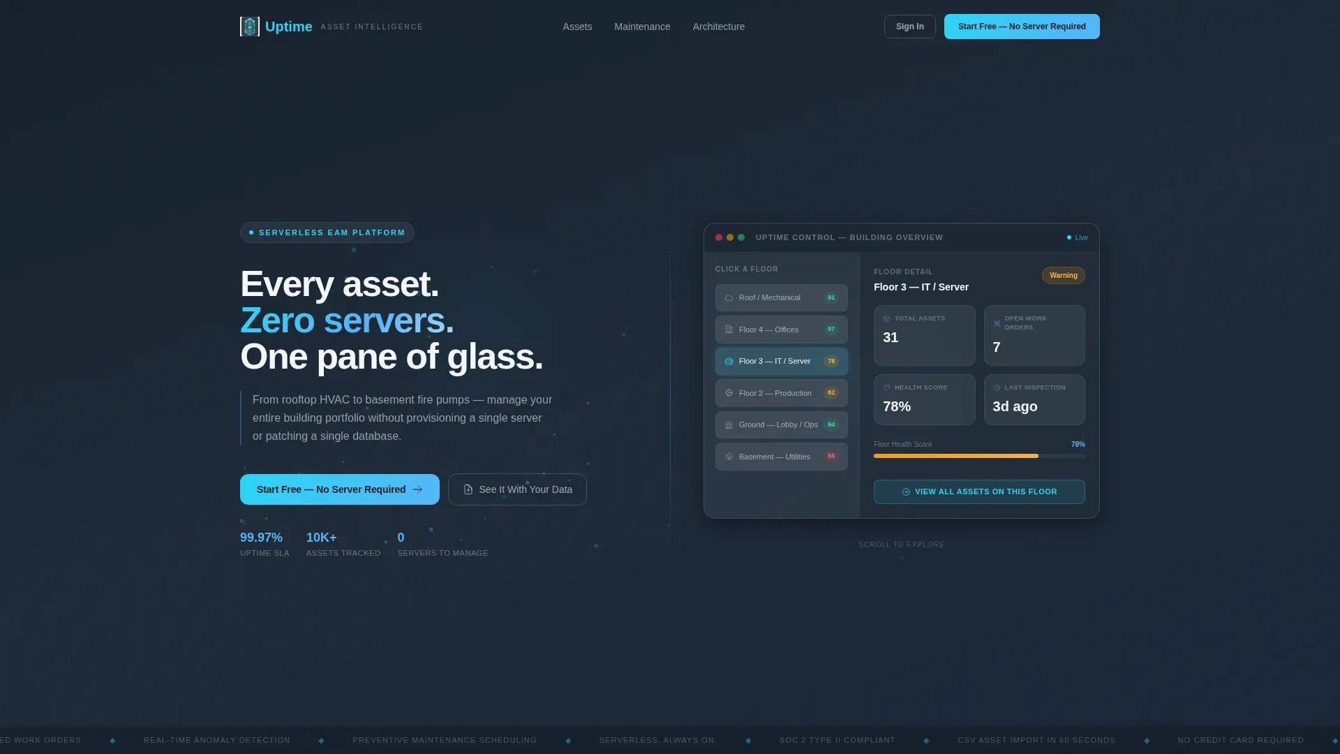 Serverless Enterprise Software Directory Website Template