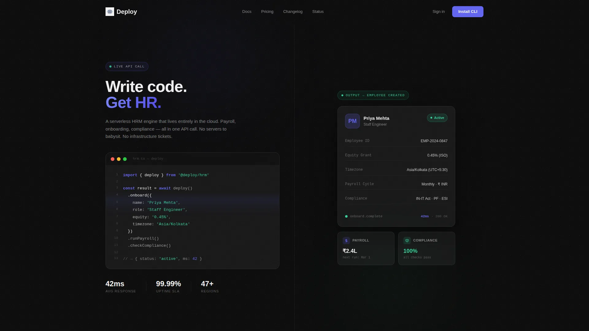 Serverless Enterprise Software Complete Professional Website Template