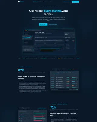 Serverless Enterprise Software Specialist Professional Website Template