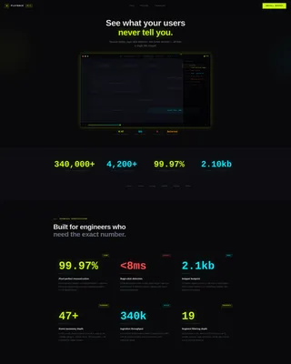 Micro-SaaS & Developer Tools Professional Website Template