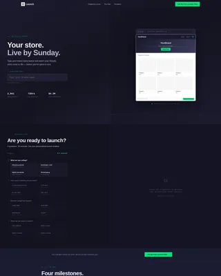 Dynamic Shopify | Free Website Template | Rocket