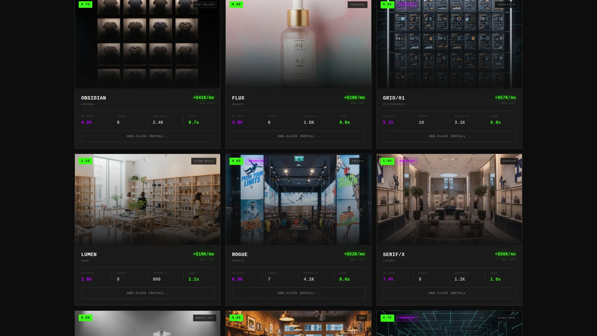 Conversion Tested Shopify | Free Website Template | Rocket