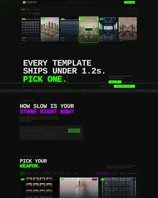 Conversion Tested Shopify | Free Website Template | Rocket