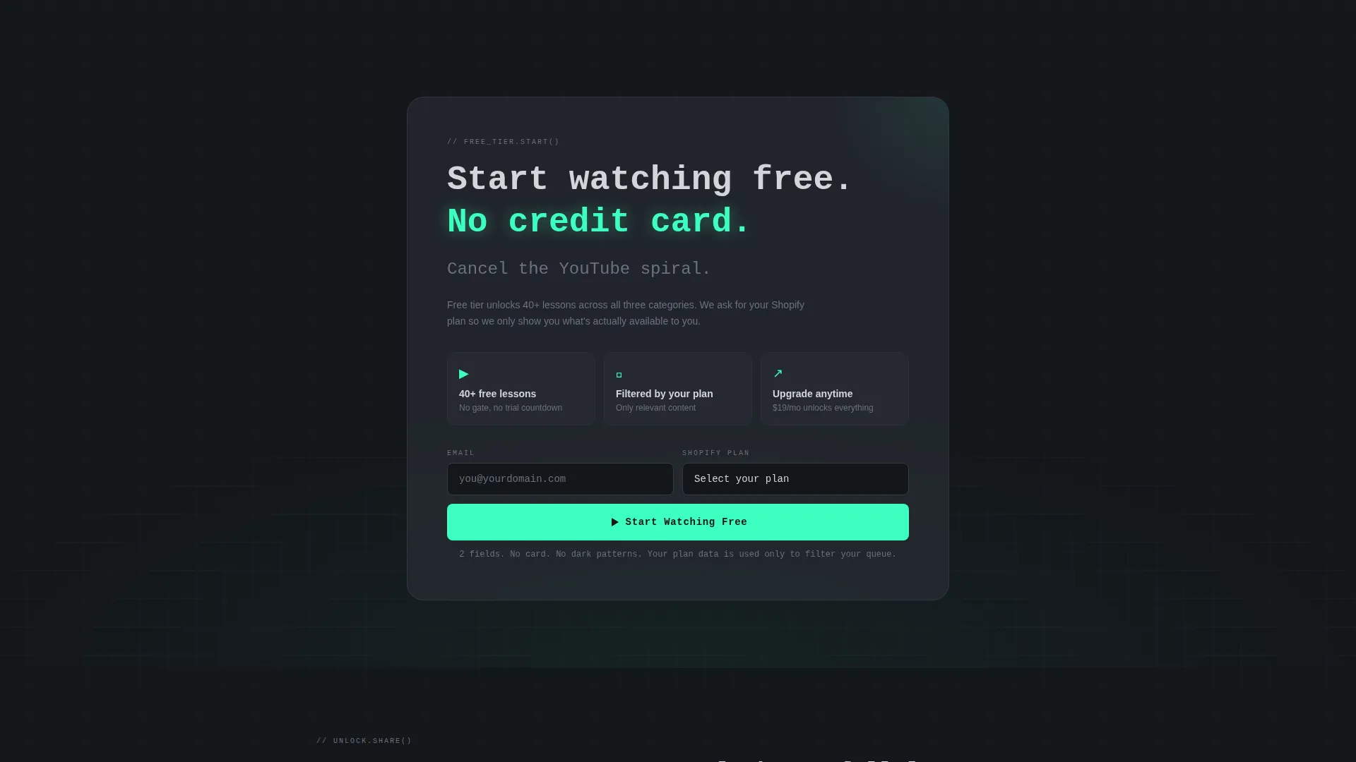 Searchable Shopify | Free Website Template | Rocket