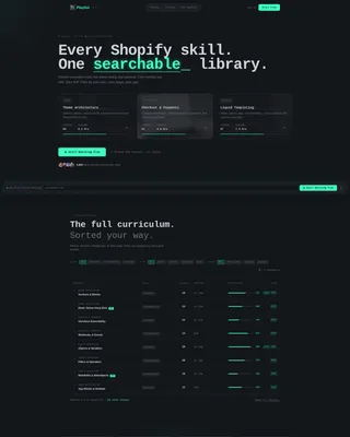 Searchable Shopify | Free Website Template | Rocket