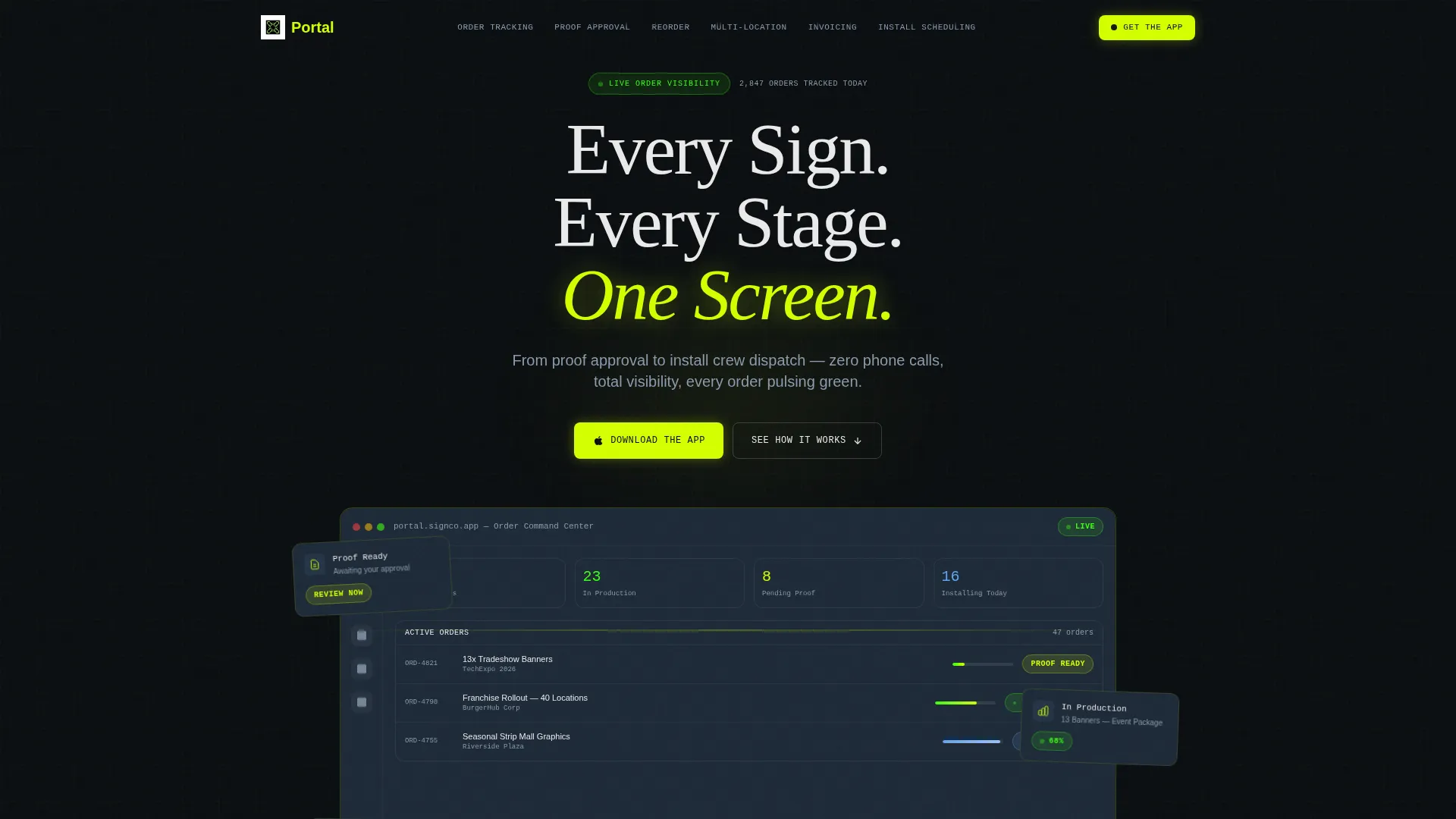 Sign & Banner Digital Presence Complete Professional Website Template