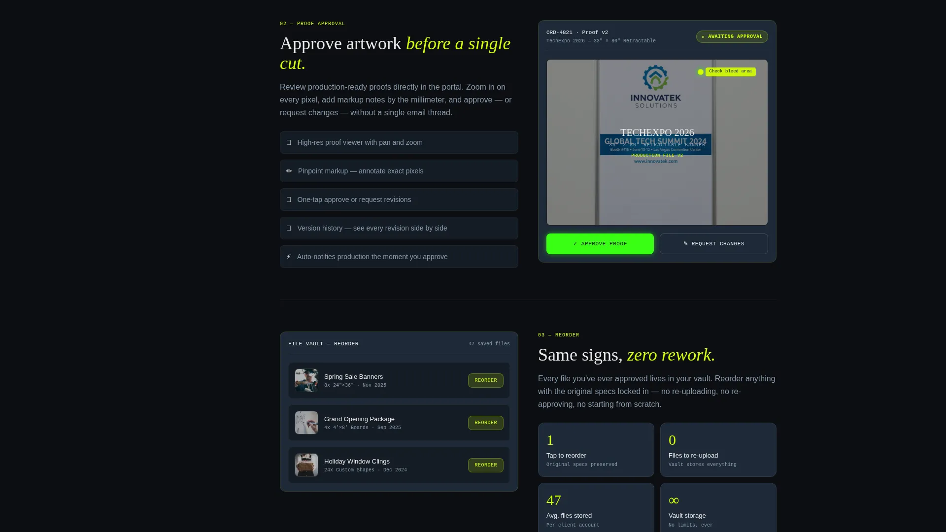 Sign & Banner Digital Presence Complete Professional Website Template