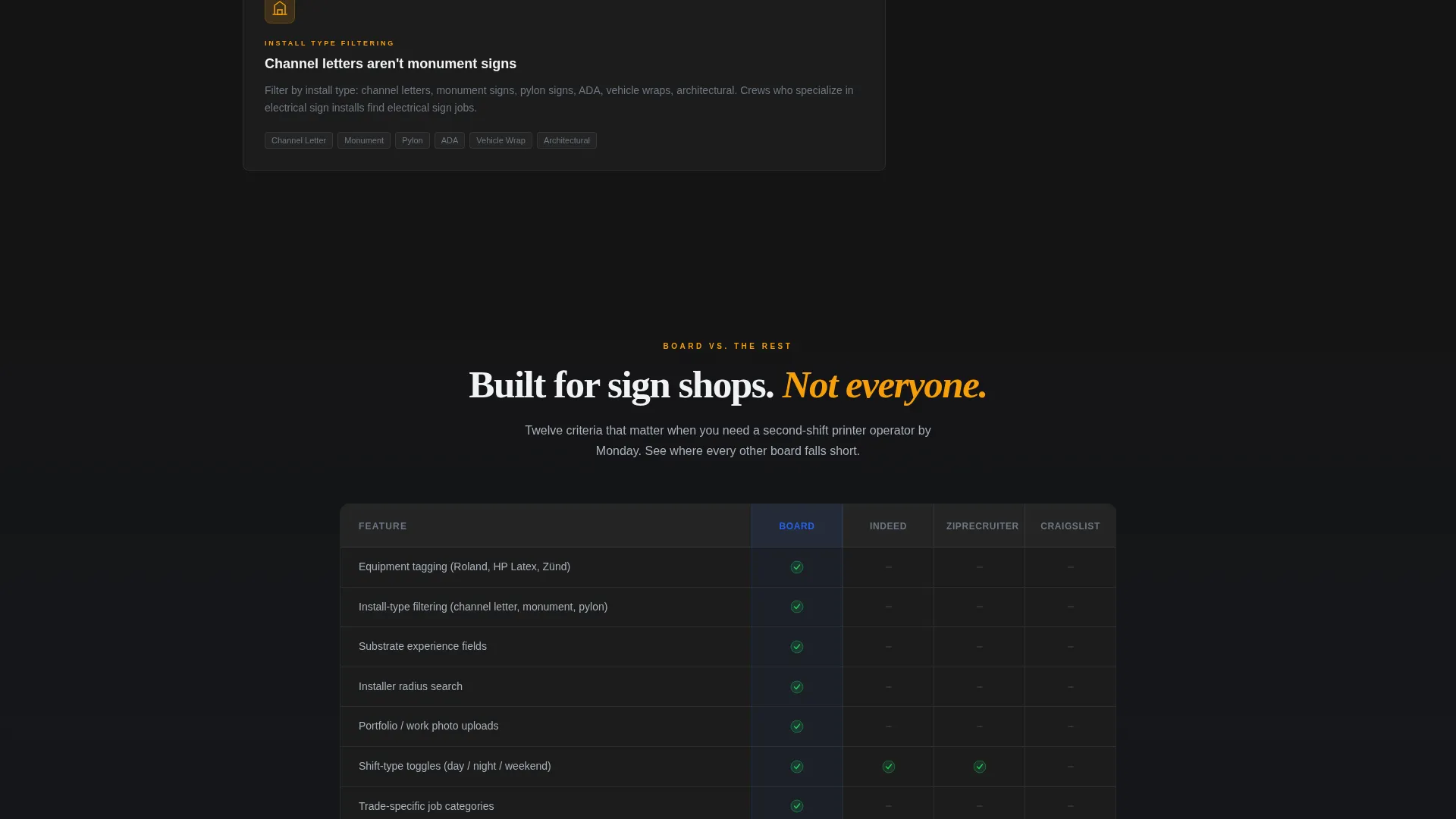Sign & Banner Digital Presence Careers Website Template