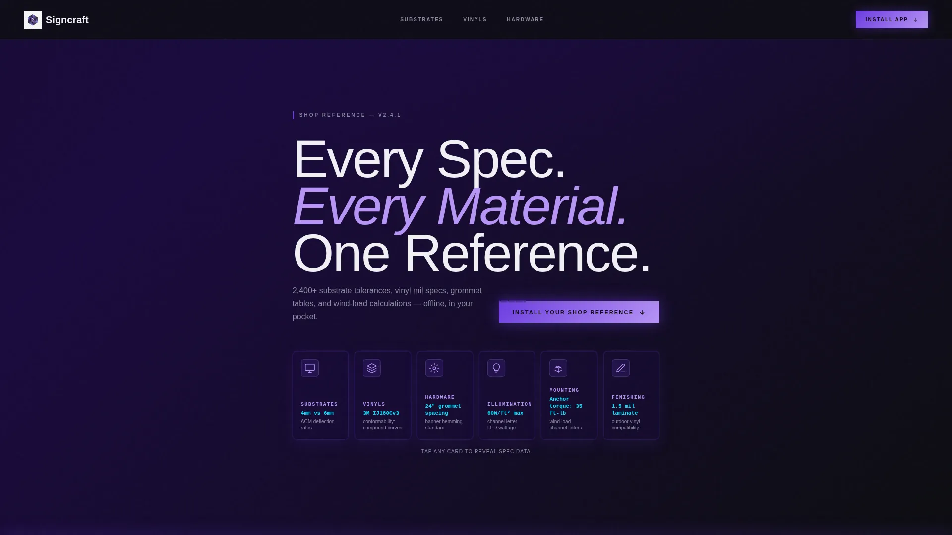 Sign & Banner Digital Presence Professional Website Template