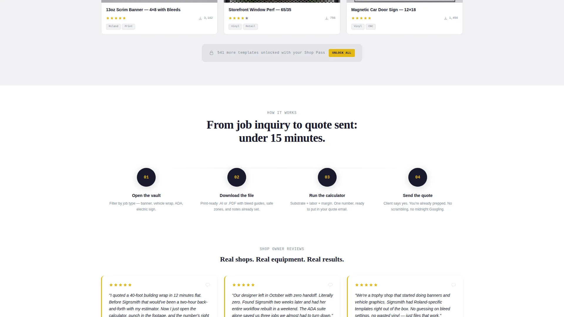 Sign & Banner Digital Presence Specialist Professional Website Template