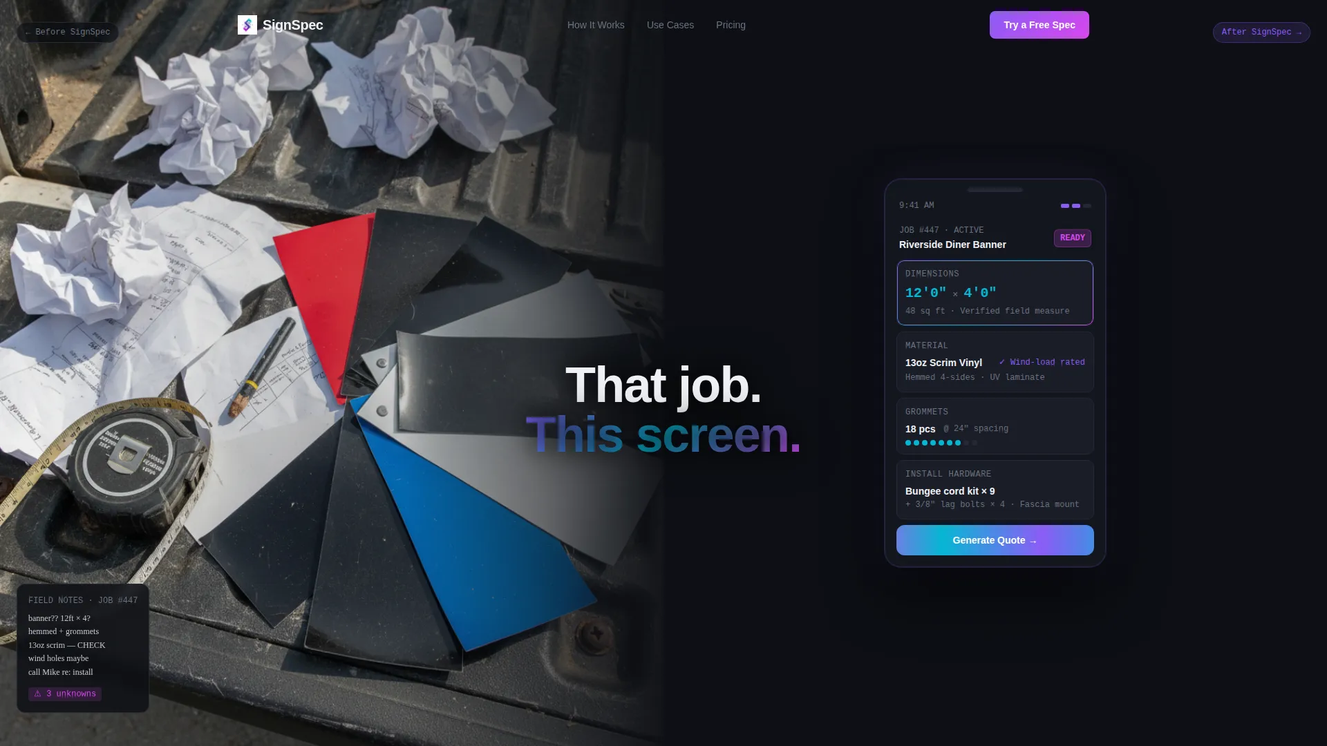 Sign & Banner Digital Presence Advanced Professional Website Template