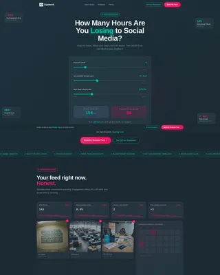 Sign & Banner Digital Presence Cost Calculator Website Template