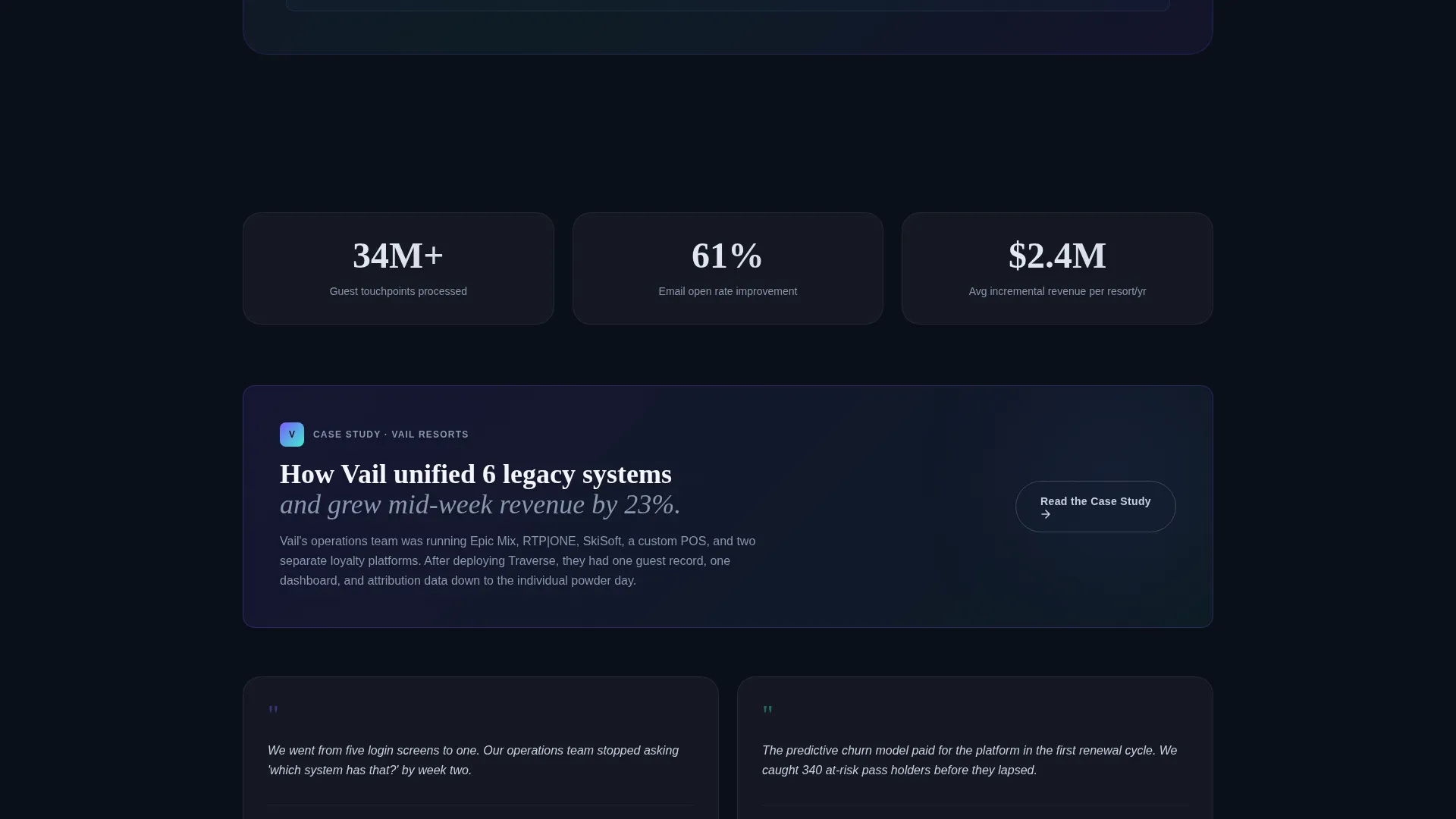 Luxury Resort Landing Page Template