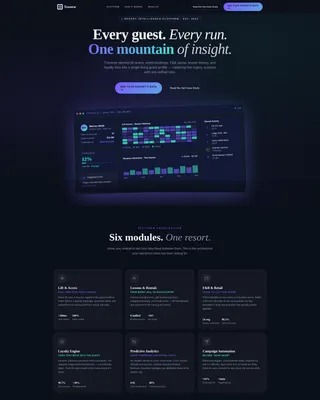 Luxury Resort Landing Page Template