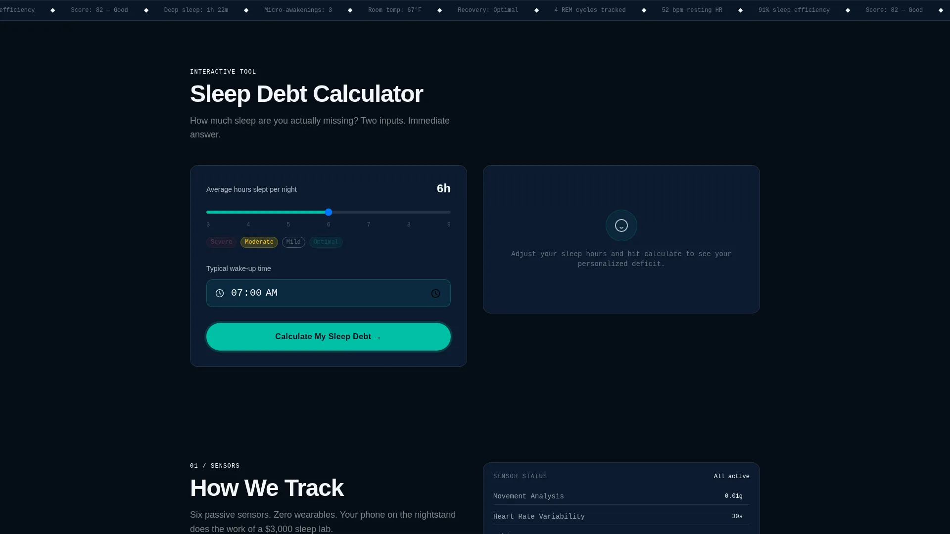 Consumer App & Platform Cost Calculator Website Template