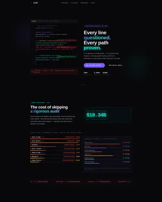 Blockchain & Cryptocurrency Portfolio Website Template