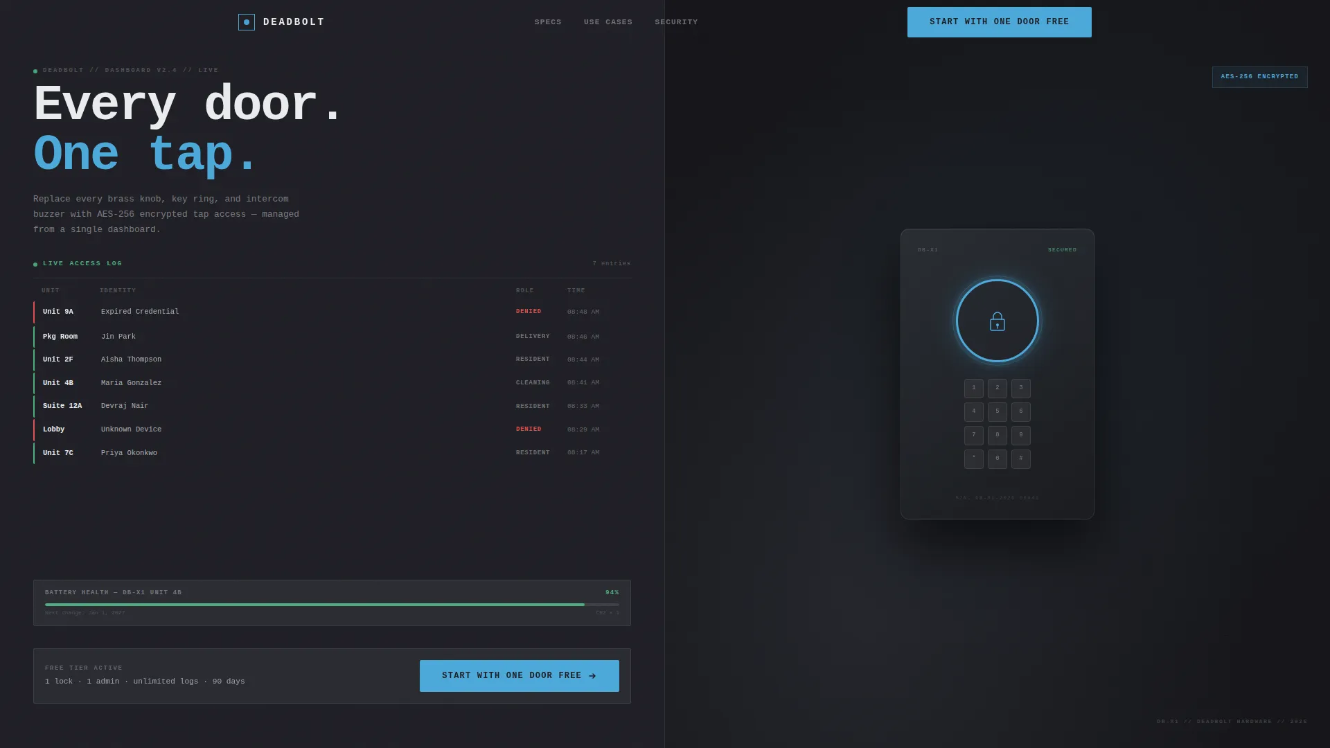 IoT & Hardware Specialist Professional Website Template