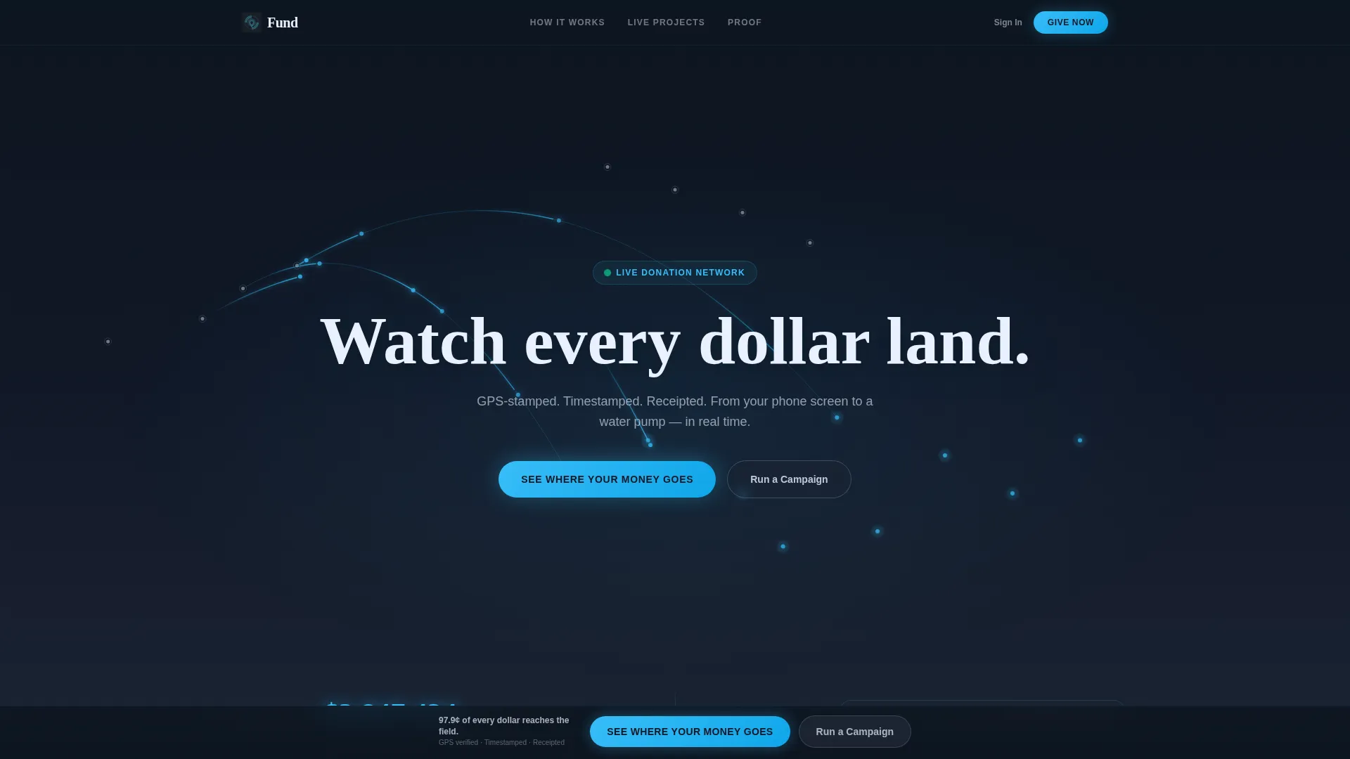 Crowdfunding Campaign Professional Website Template
