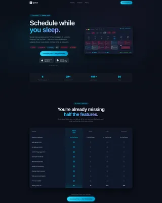 Micro-SaaS & Developer Tools Booking Website Template