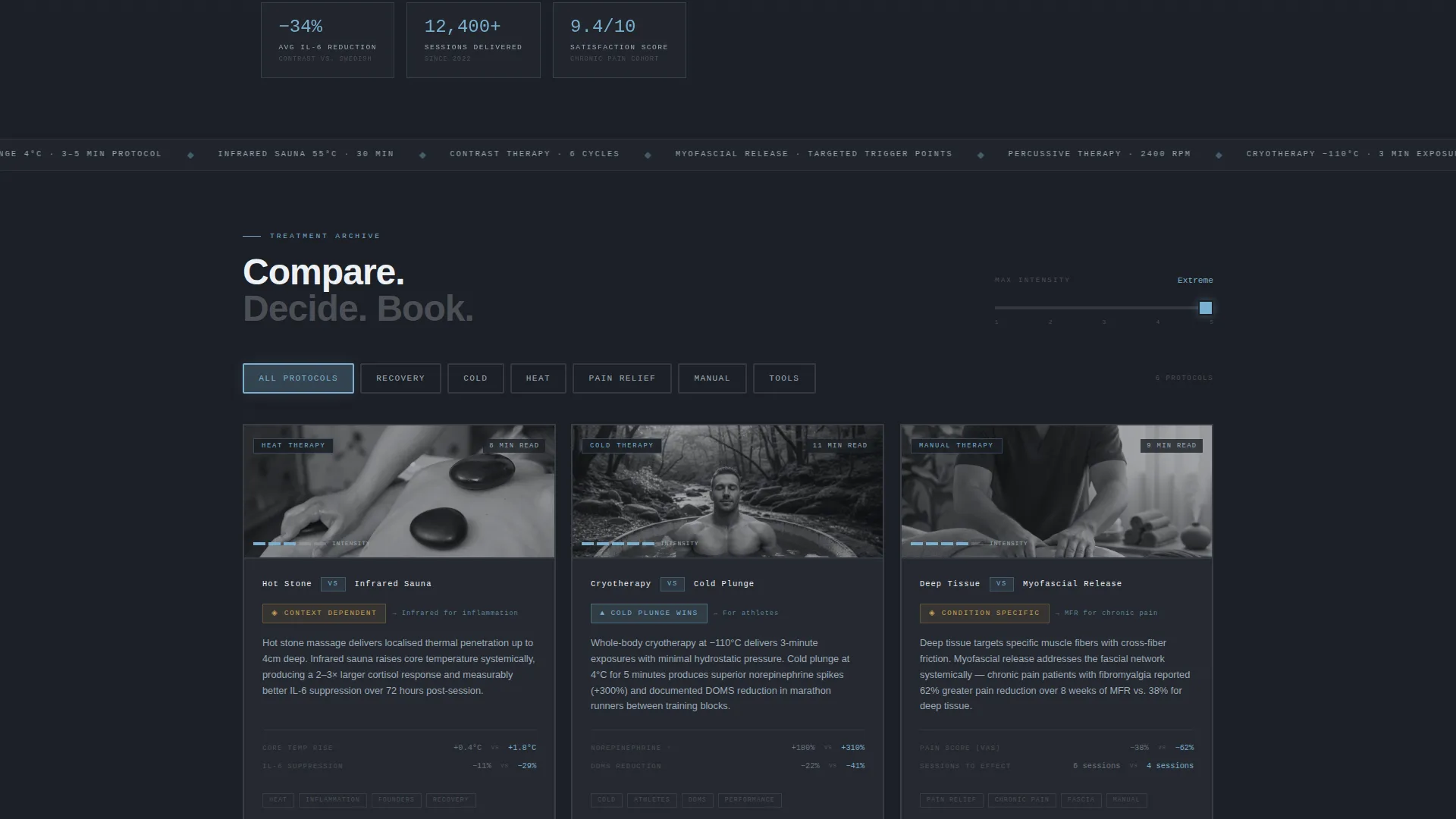 Spa & Wellness Center Booking Website Template