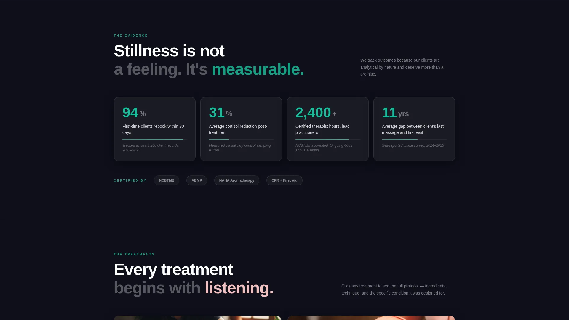 Spa Wellness Landing Page Template