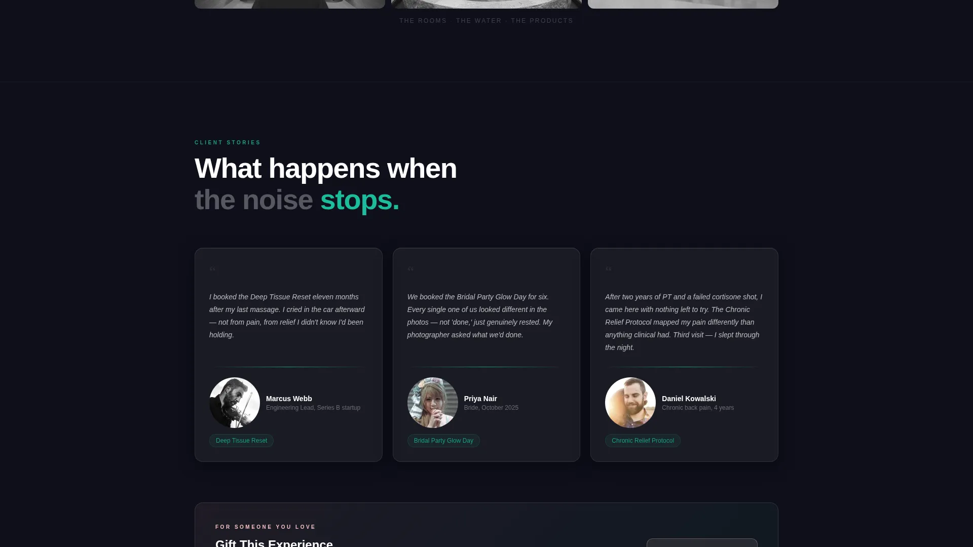 Spa Wellness Landing Page Template