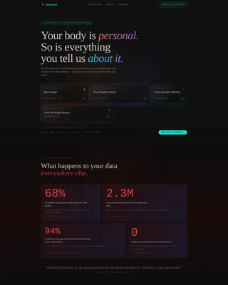 Spa & Wellness Center Expert Booking Website Template