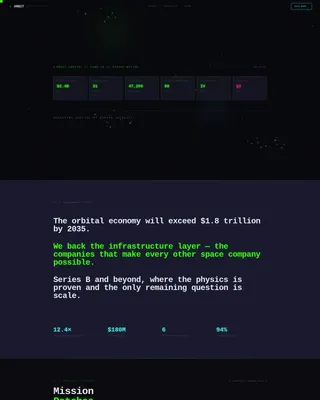 SpaceTech Startup Advanced Professional Website Template