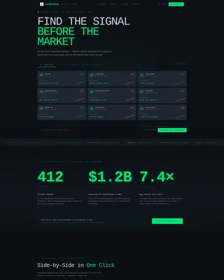 SpaceTech Startup Directory Website Template
