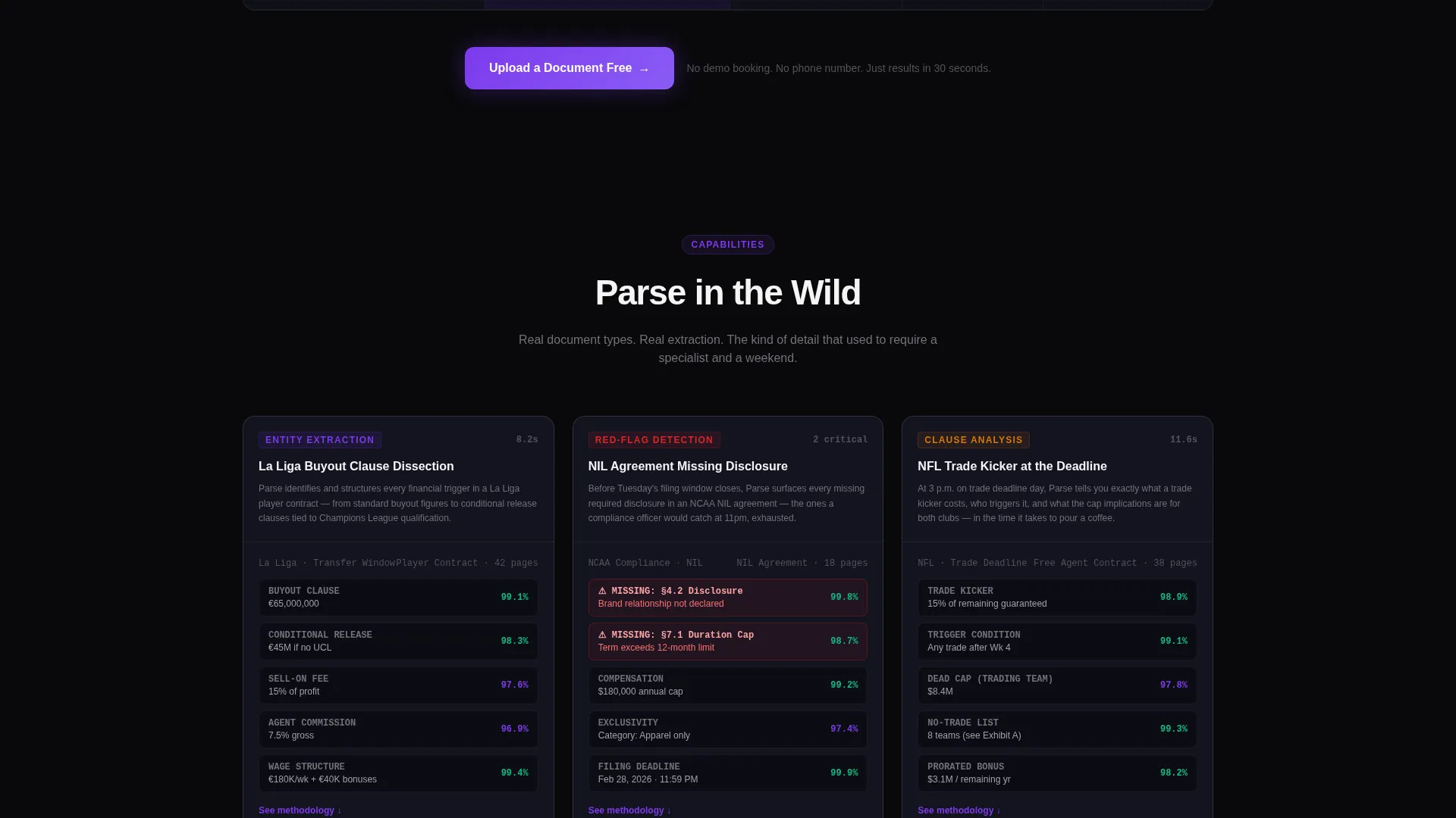 Sports AI Landing Page Template - Tech Glass Design