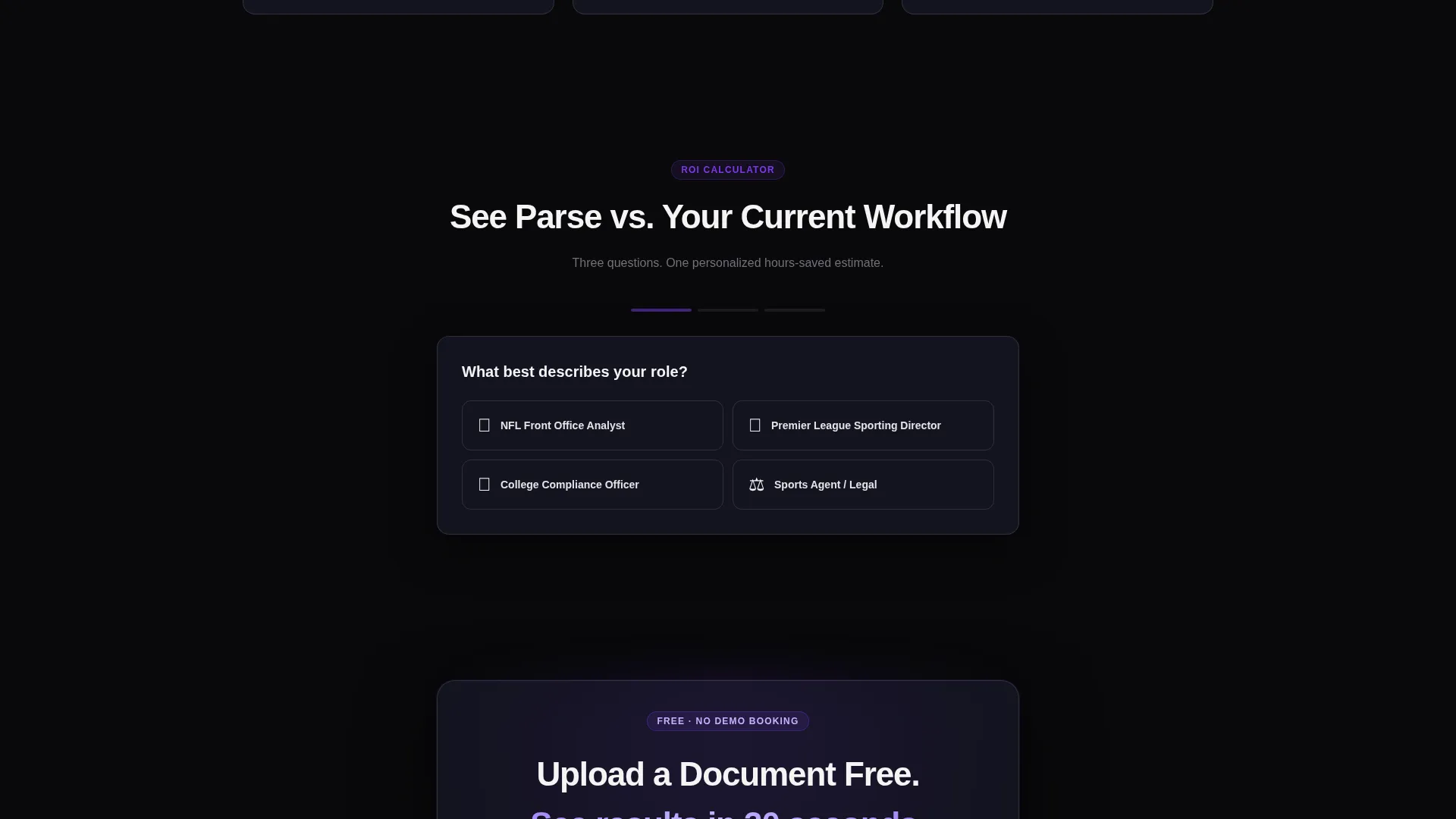 Sports AI Landing Page Template - Tech Glass Design