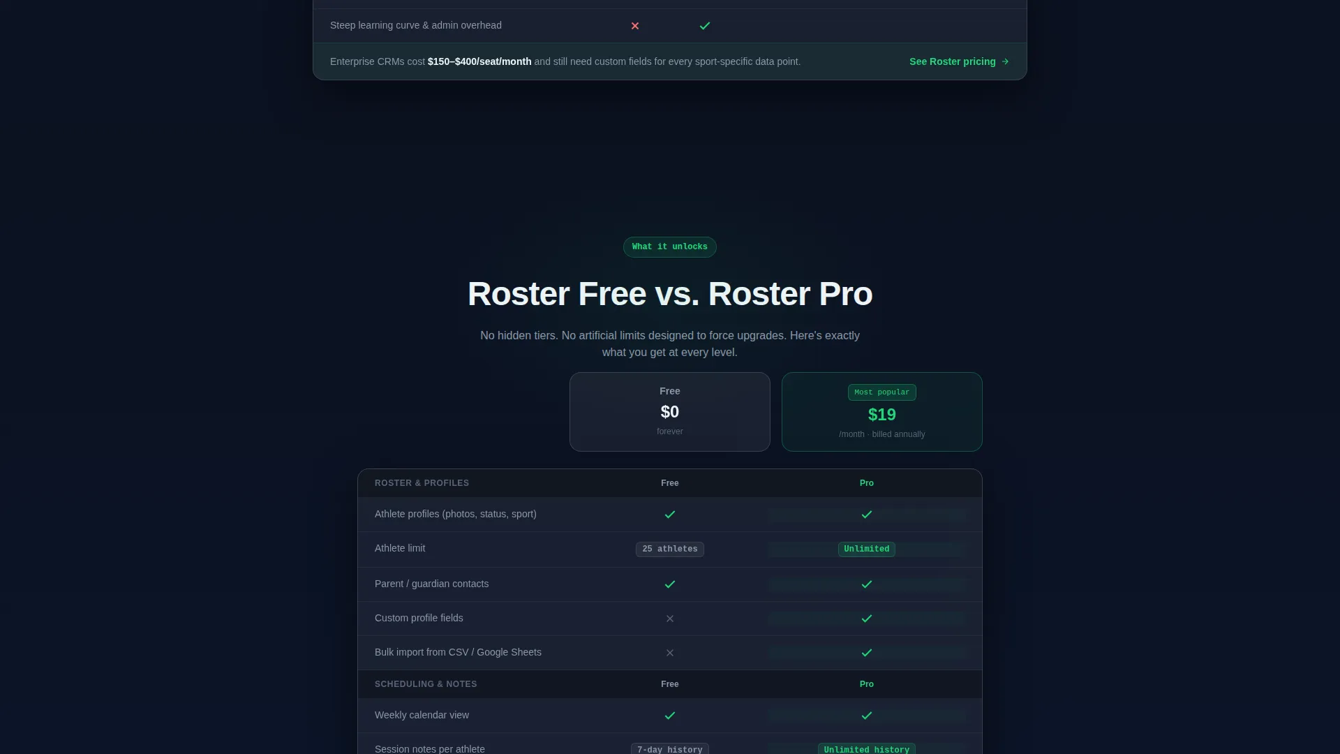 Sports Client Management Landing Page Template