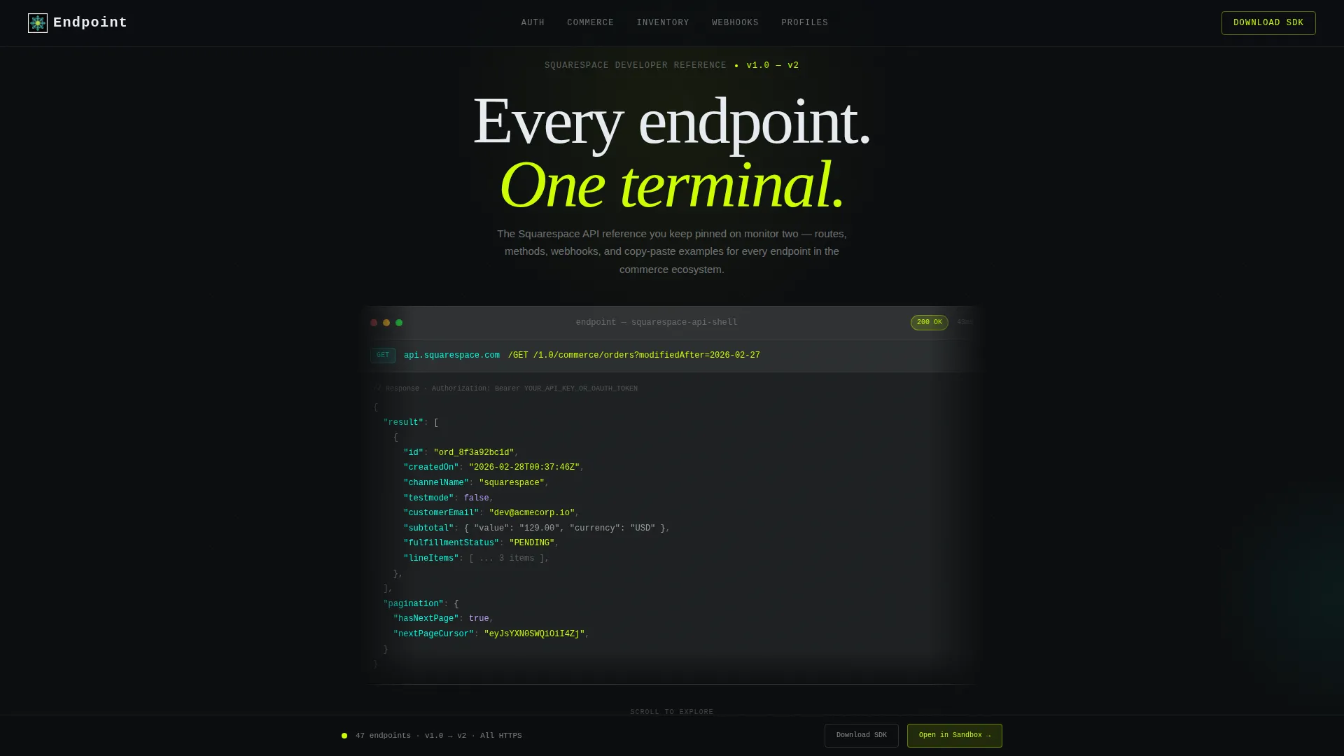 API Integration | Free Website Template | Rocket