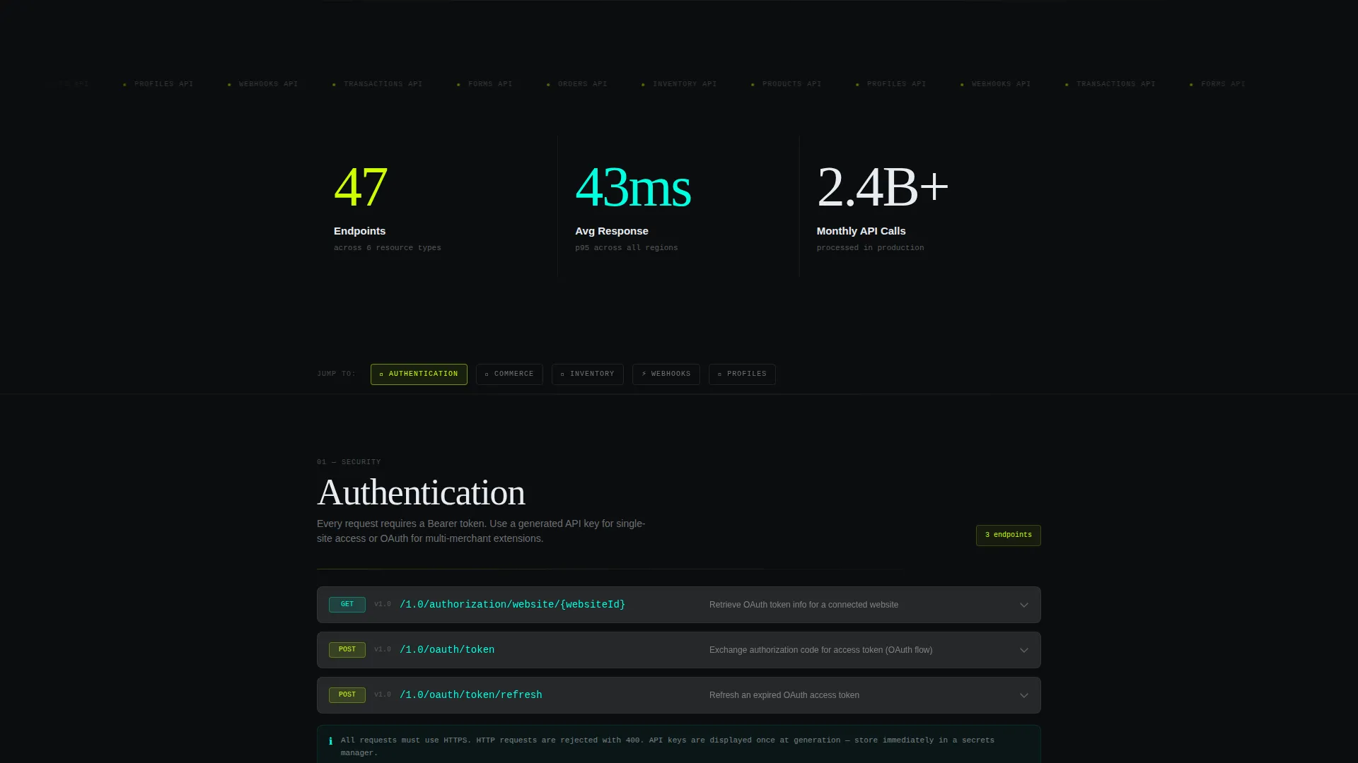 API Integration | Free Website Template | Rocket