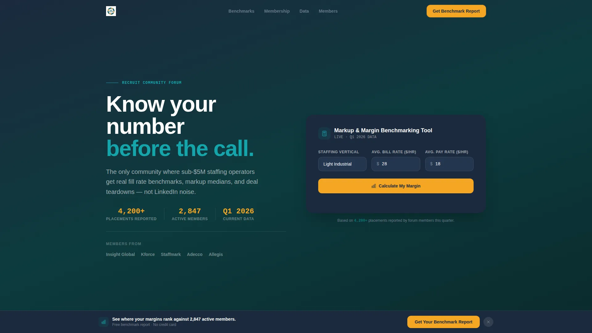 Recruitment Solutions Landing Page Template