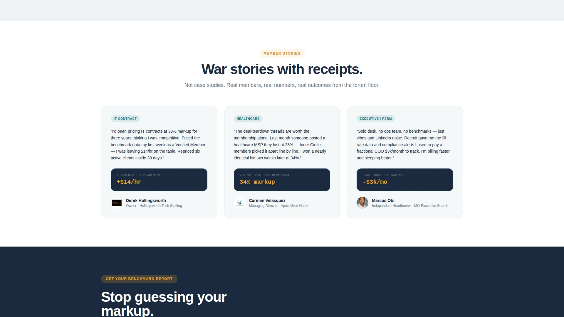 Recruitment Solutions Landing Page Template
