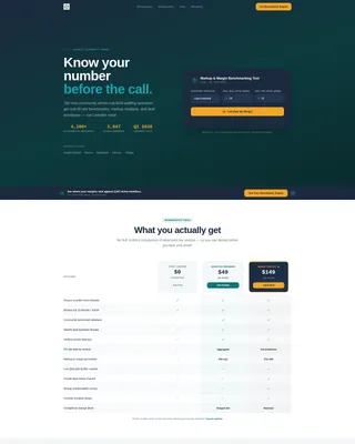Recruitment Solutions Landing Page Template