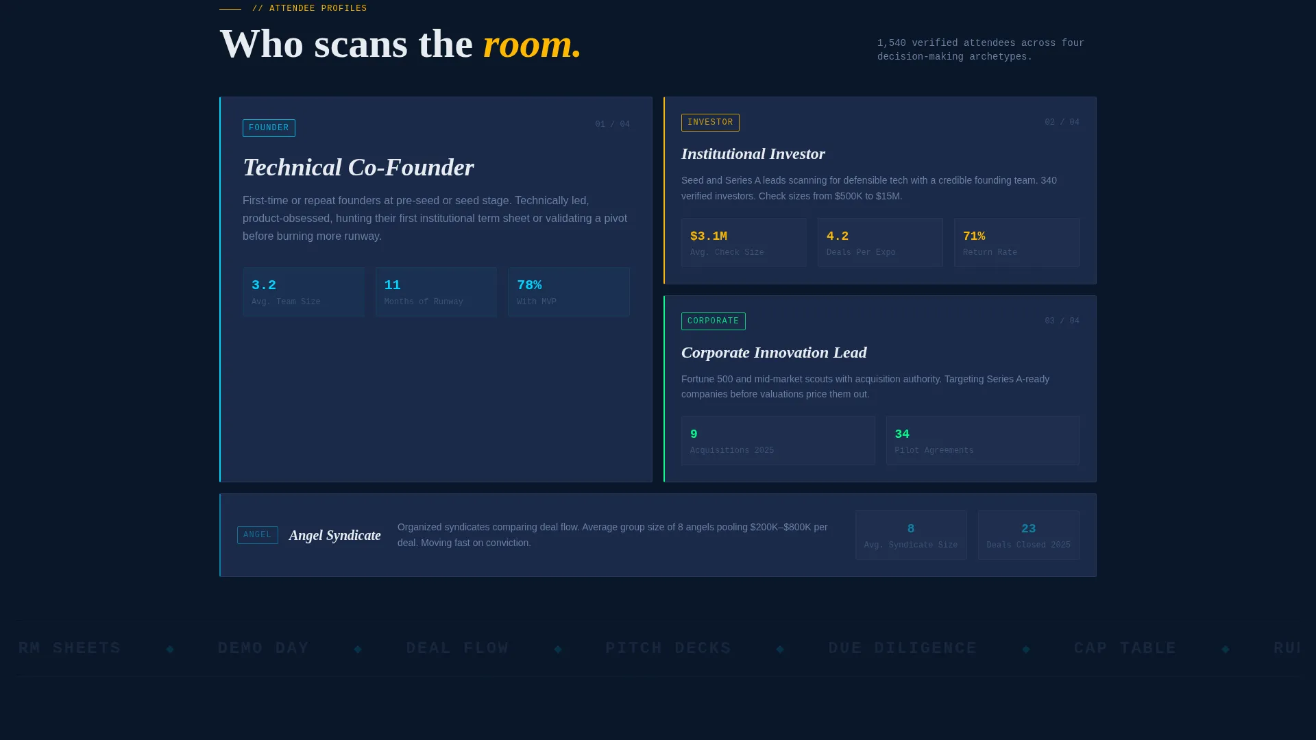 Startup Expo Landing Page Template