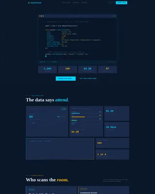 Startup Expo Landing Page Template