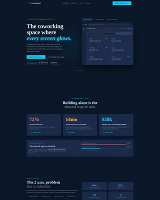 Startup Membership Landing Page Template