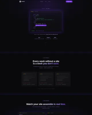 Startup Landing Page Template for Rapid Deployment