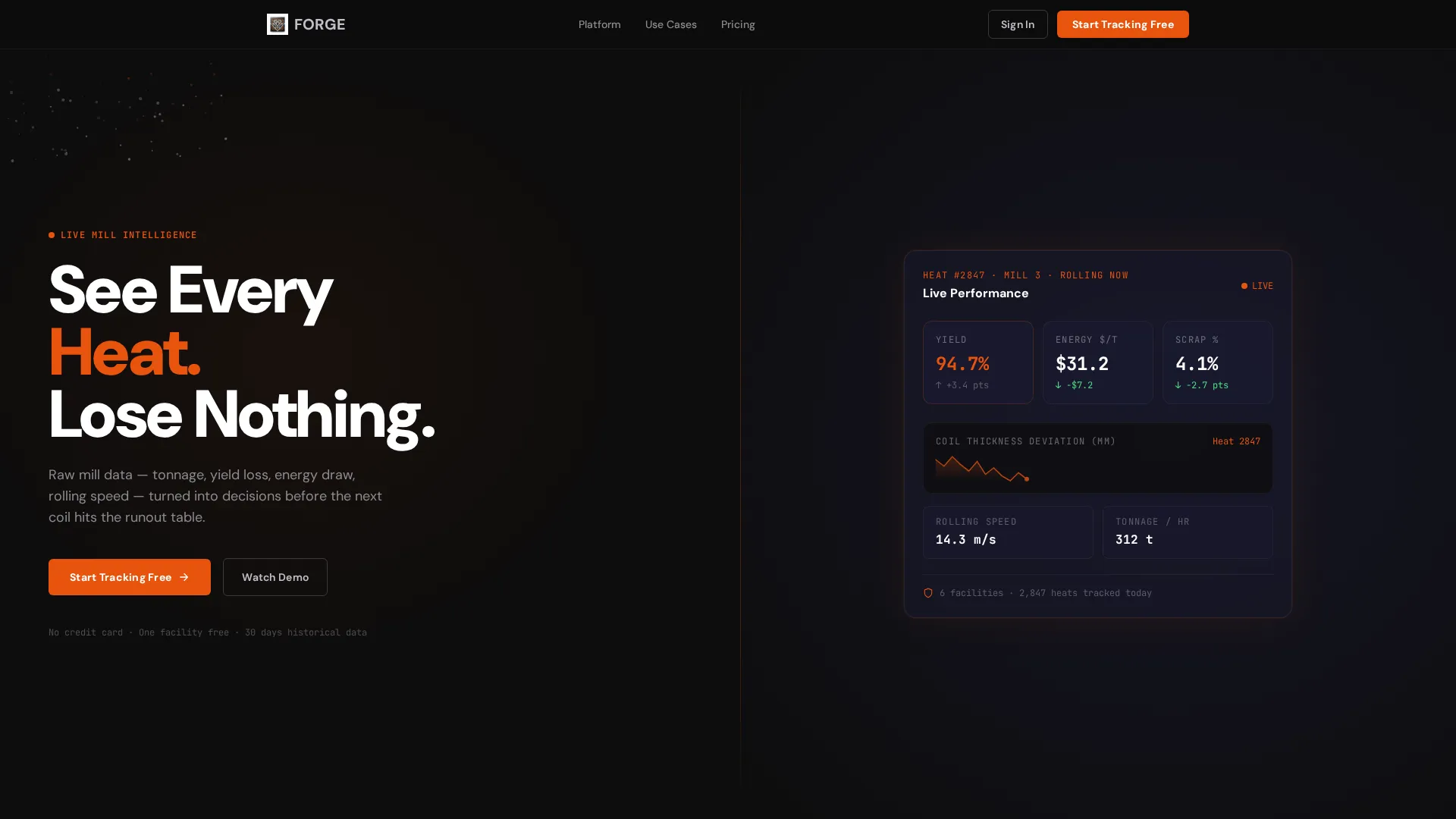 Steel Vertical SaaS Professional Website Template