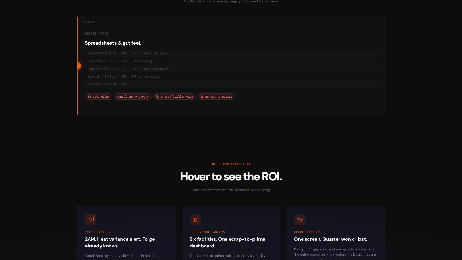Steel Vertical SaaS Professional Website Template