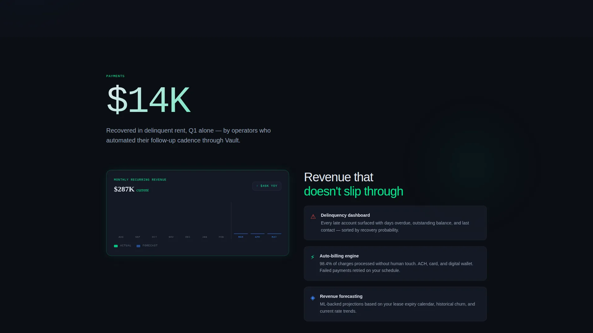 Storage Client Portal Landing Page Template