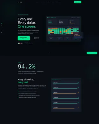 Storage Client Portal Landing Page Template