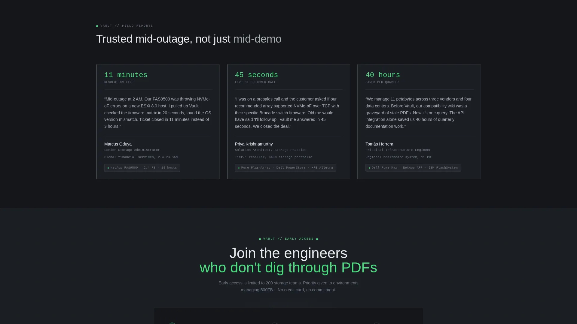 Storage Digital Presence Specialist Professional Website Template