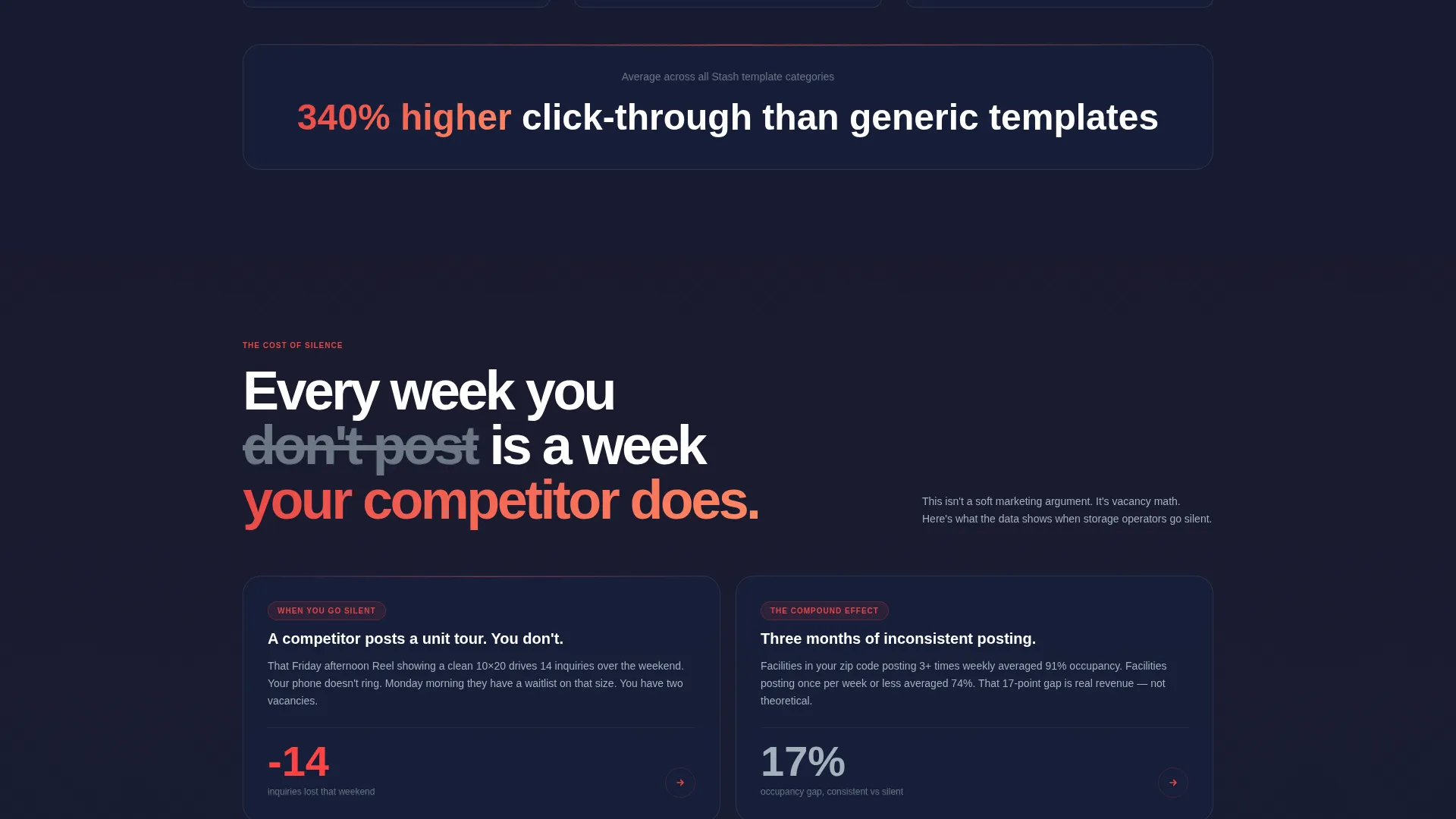 Storage Digital Presence Advanced Professional Website Template