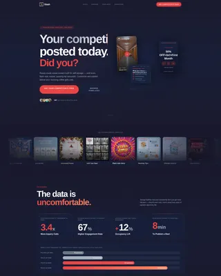 Storage Digital Presence Advanced Professional Website Template