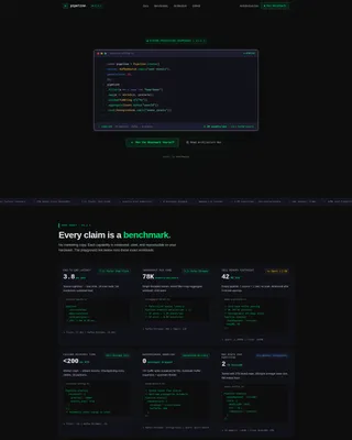 Stream Processing Landing Page Template