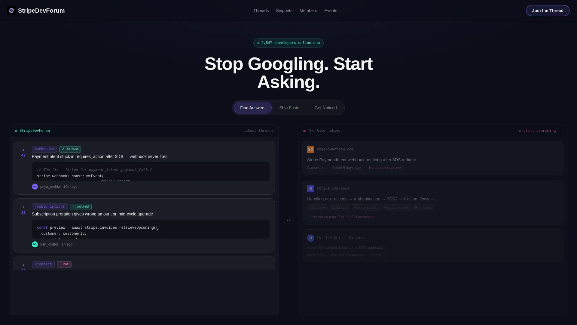 Stripe Documentation Specialist Professional Website Template